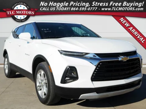 White 2021 Chevrolet Blazer LT for sale in Moore, SC