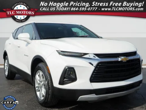 White 2021 Chevrolet Blazer LT for sale in Moore, SC