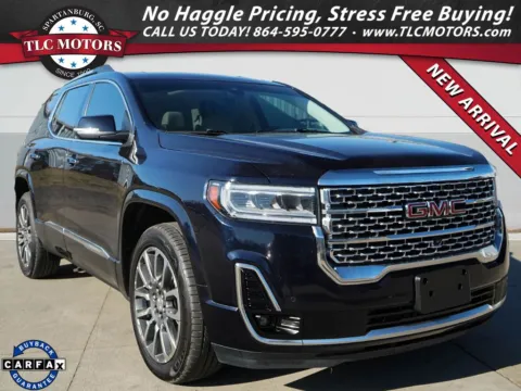 Blue 2021 GMC Acadia Denali for sale in Moore, SC