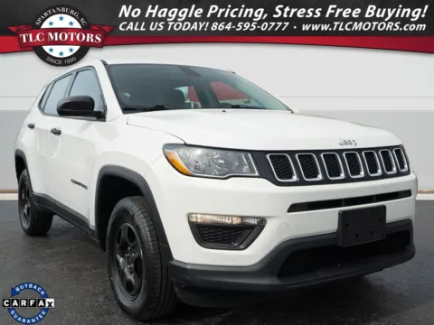 White 2018 Jeep Compass Sport for sale in Moore, SC