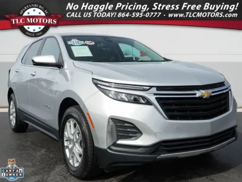Silver 2022 Chevrolet Equinox LT for sale in Moore, SC