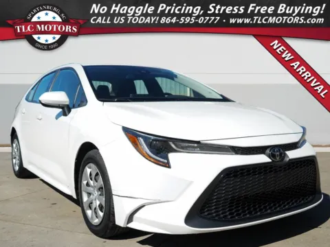 Green 2020 Toyota Corolla LE for sale in Moore, SC