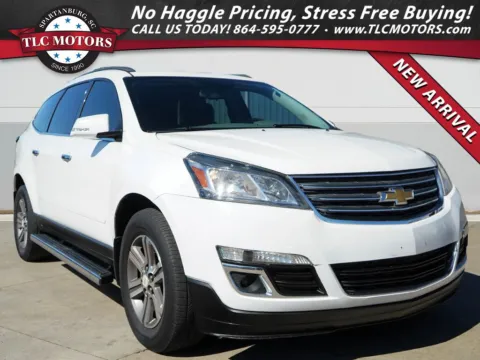 White 2017 Chevrolet Traverse LT for sale in Moore, SC
