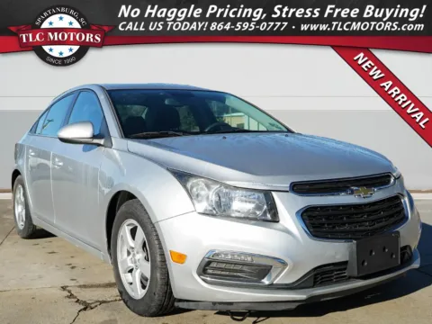 Silver 2016 Chevrolet Cruze Limited 1LT for sale in Moore, SC