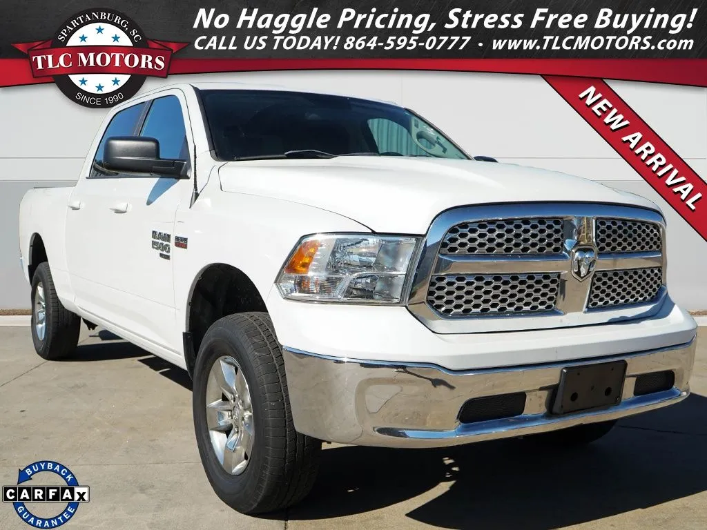 White 2019 Ram 1500 Classic SLT for sale in Moore, SC