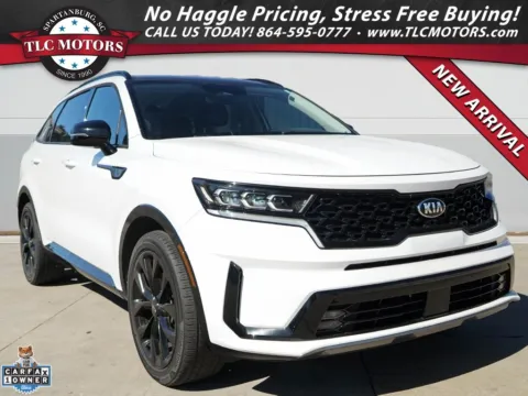 White 2021 Kia Sorento SX for sale in Moore, SC