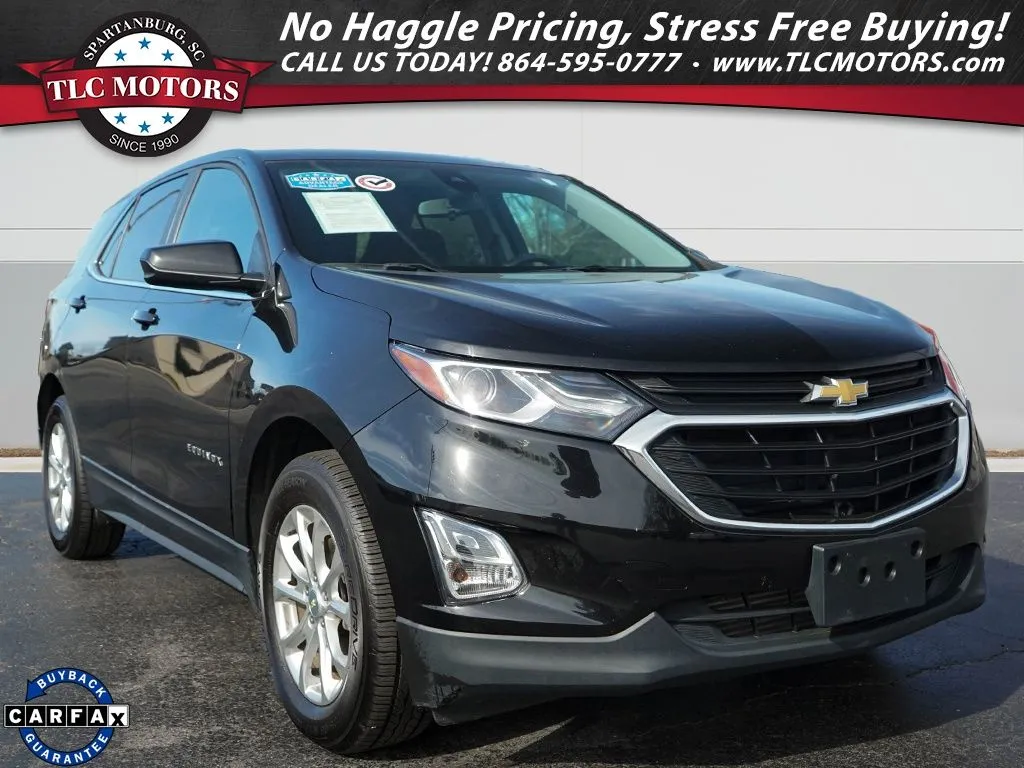 Black 2021 Chevrolet Equinox LT for sale in Moore, SC