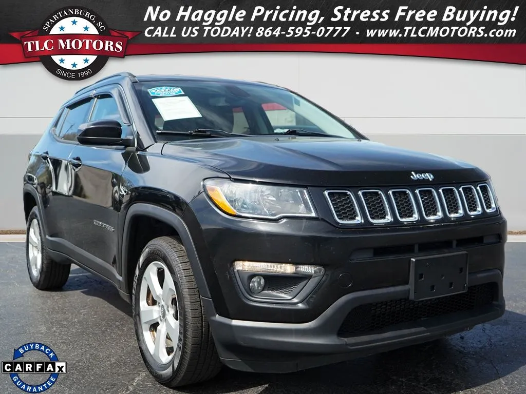 Black 2019 Jeep Compass Latitude for sale in Moore, SC