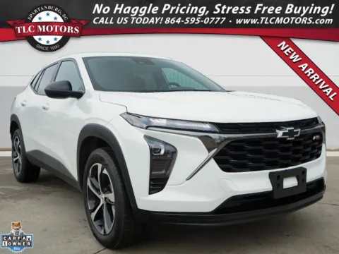 White 2025 Chevrolet Trax 1RS for sale in Moore, SC
