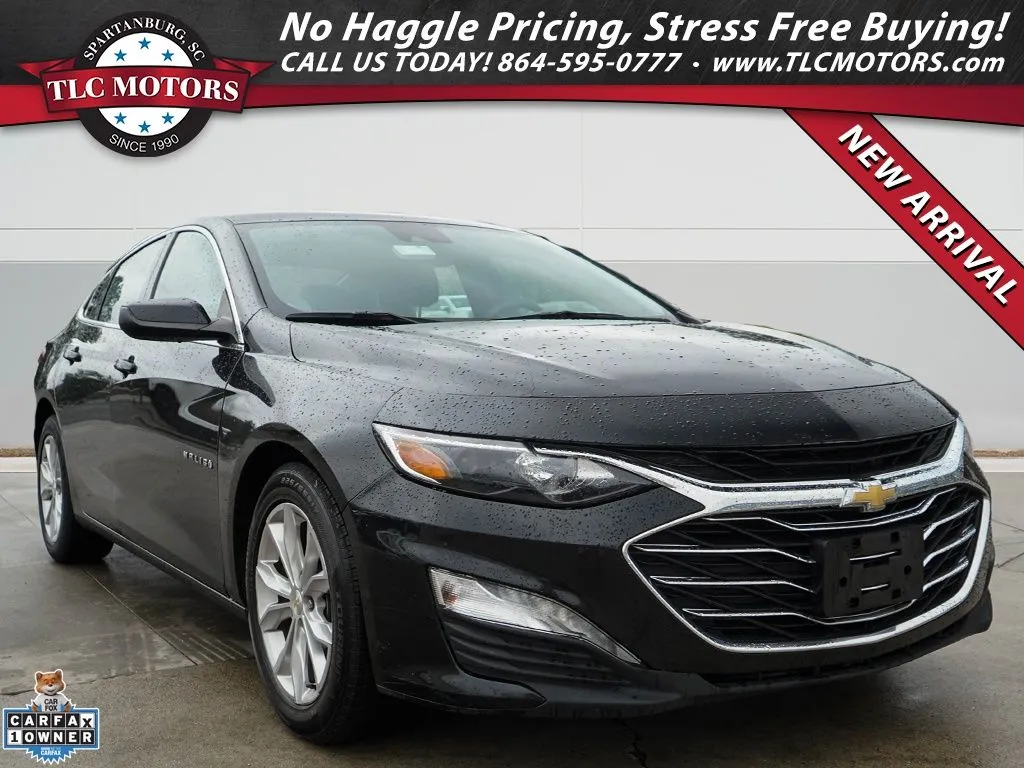 Black 2023 Chevrolet Malibu LT for sale in Moore, SC