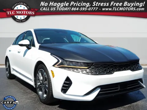 White 2021 Kia K5 EX for sale in Moore, SC