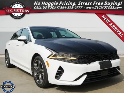 White 2021 Kia K5 EX for sale in Moore, SC