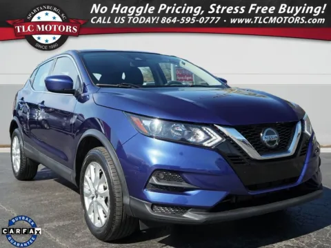 Blue 2021 Nissan Rogue Sport S for sale in Moore, SC