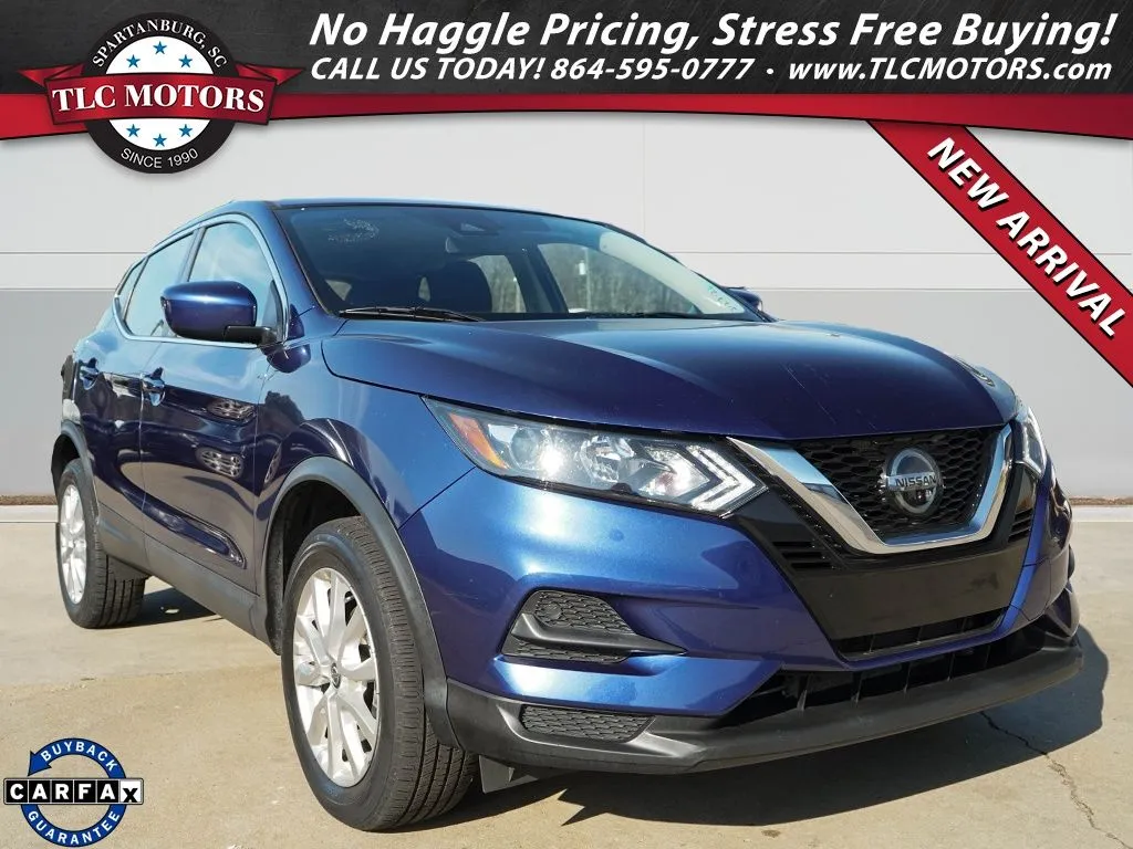 Blue 2021 Nissan Rogue Sport S for sale in Moore, SC