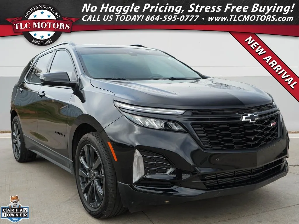 Black 2024 Chevrolet Equinox RS for sale in Moore, SC