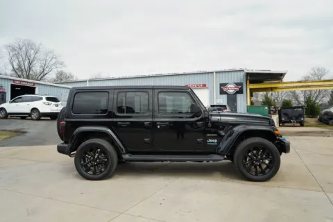 Another view of 2022 Jeep Wrangler Unlimited Sahara 4xe for sale in Moore, SC at TLC Motors