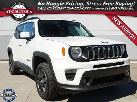 White 2021 Jeep Renegade Latitude for sale in Moore, SC