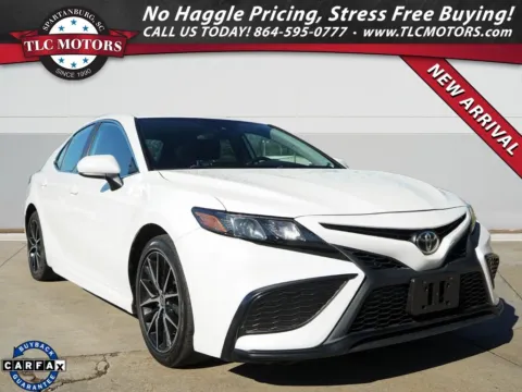 Green 2021 Toyota Camry SE Nightshade for sale in Moore, SC