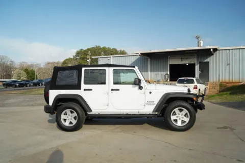 Another view of 2017 Jeep Wrangler Unlimited Sport for sale in Moore, SC at TLC Motors