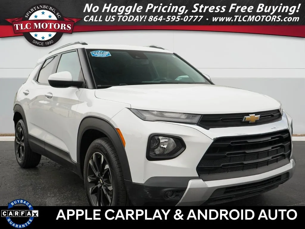 White 2023 Chevrolet TrailBlazer LT for sale in Moore, SC