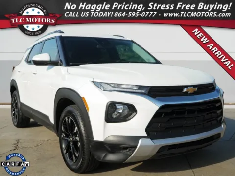 White 2023 Chevrolet TrailBlazer LT for sale in Moore, SC