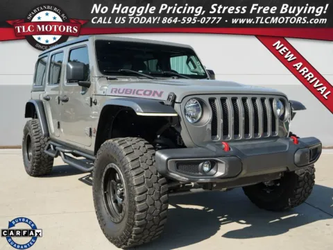Gray 2019 Jeep Wrangler Unlimited Rubicon for sale in Moore, SC