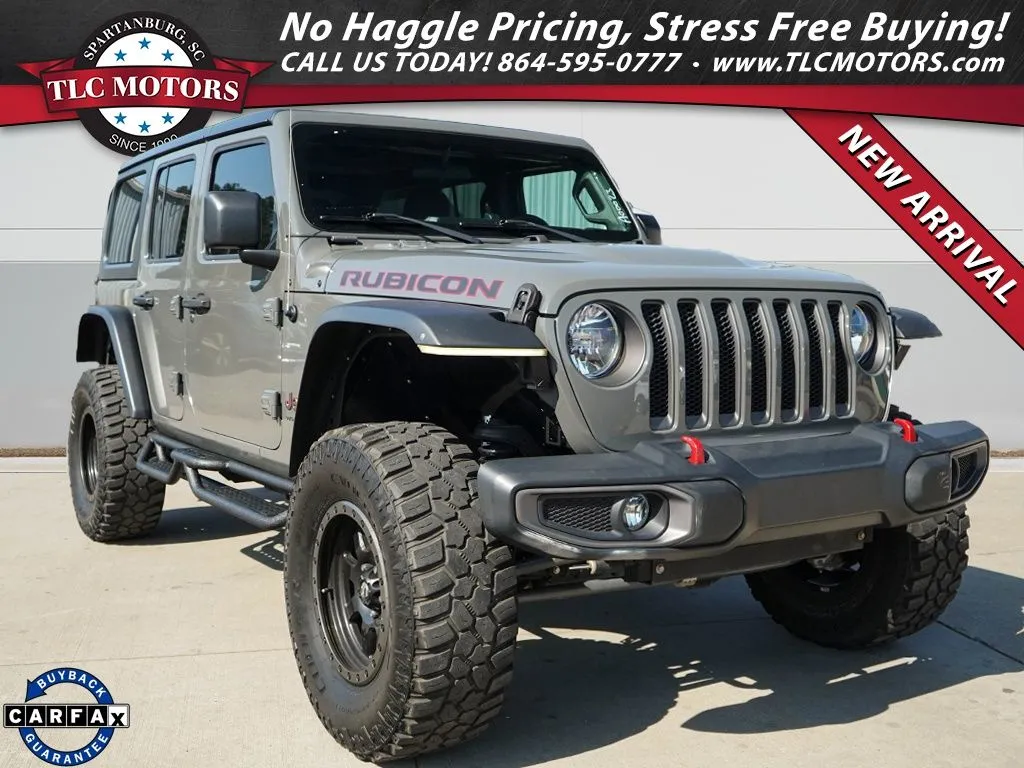 Gray 2019 Jeep Wrangler Unlimited Rubicon for sale in Moore, SC