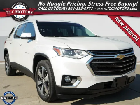White 2018 Chevrolet Traverse 3LT for sale in Moore, SC