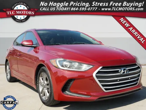 Red 2018 Hyundai Elantra SEL for sale in Moore, SC