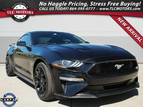 Black 2019 Ford Mustang EcoBoost for sale in Moore, SC