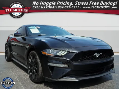 Black 2019 Ford Mustang EcoBoost for sale in Moore, SC