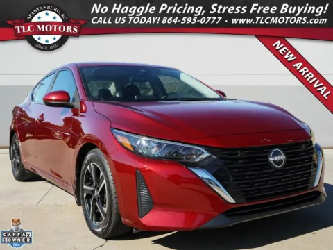 Red 2025 Nissan Sentra SV for sale in Moore, SC