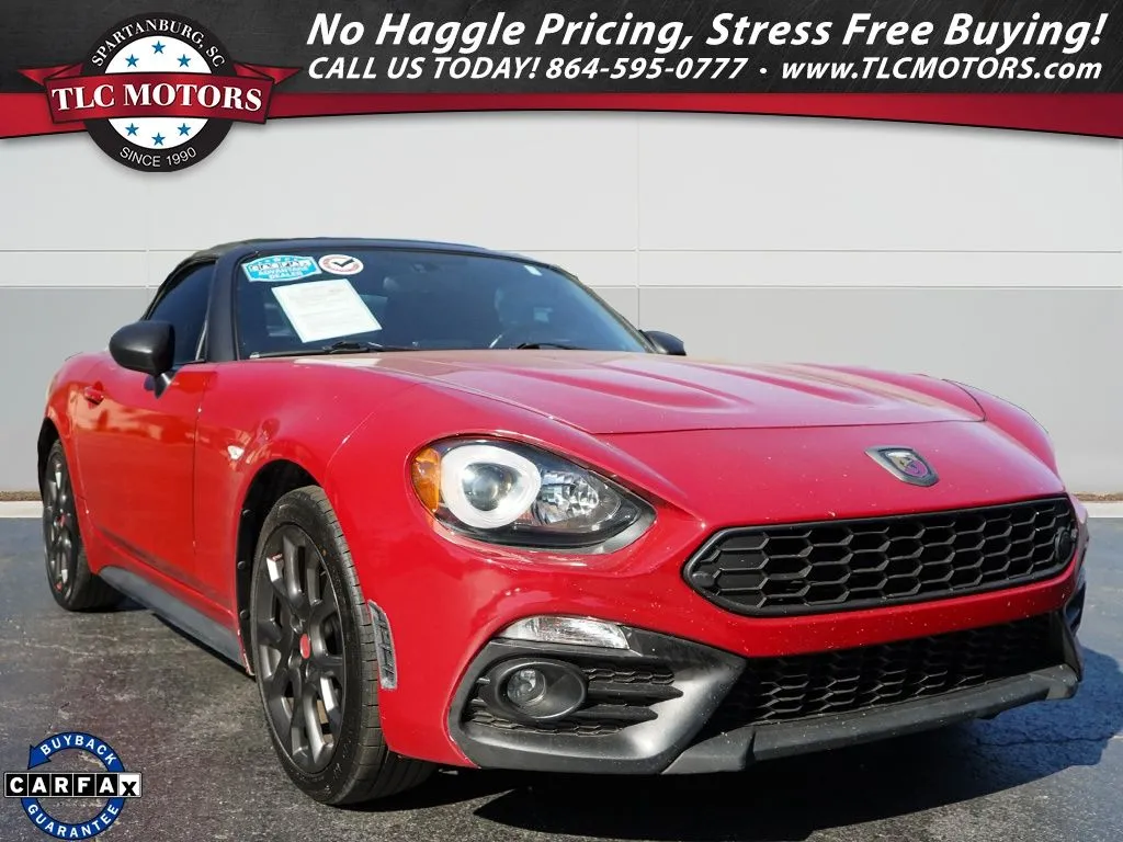 Red 2019 Fiat 124 Spider Abarth for sale in Moore, SC