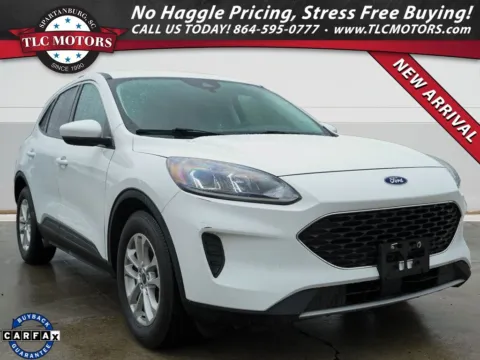 White 2021 Ford Escape SE for sale in Moore, SC