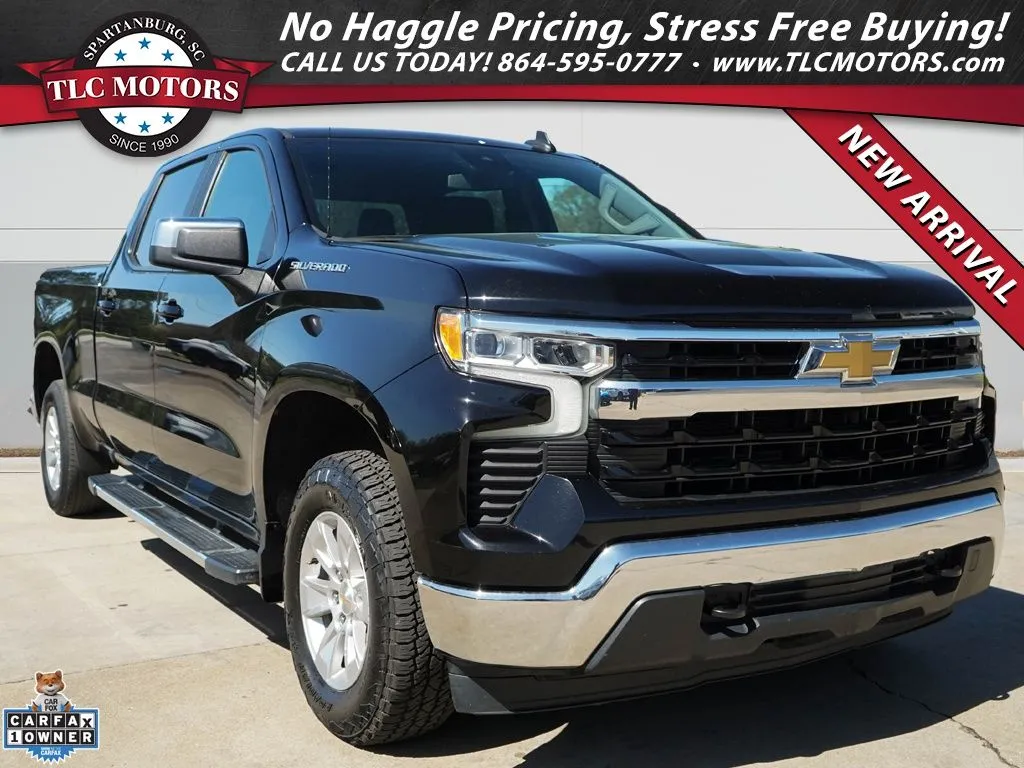 Black 2023 Chevrolet Silverado 1500 LT for sale in Moore, SC