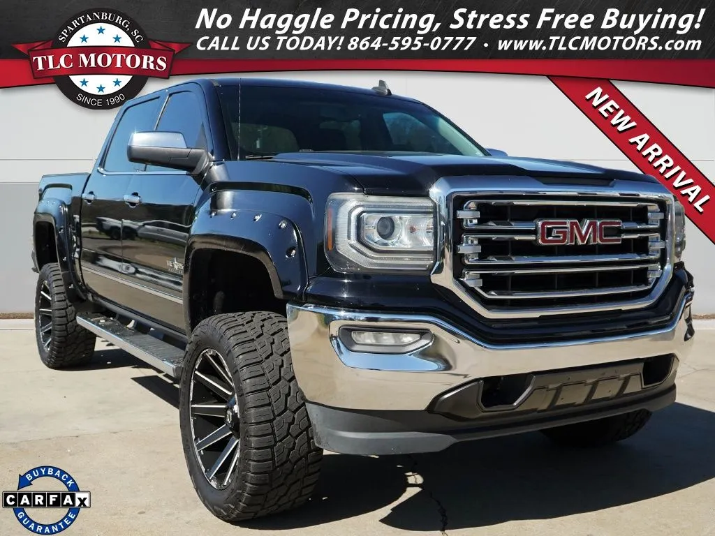 Black 2017 GMC Sierra 1500 SLT for sale in Moore, SC