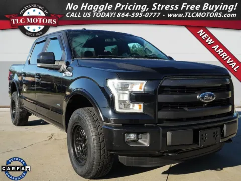 Black 2016 Ford F-150 Lariat for sale in Moore, SC