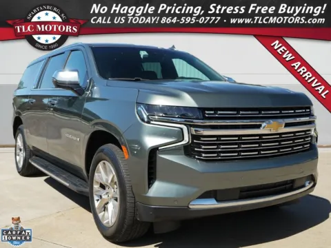 Silver 2023 Chevrolet Suburban Premier for sale in Moore, SC