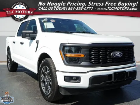 White 2024 Ford F-150 STX for sale in Moore, SC
