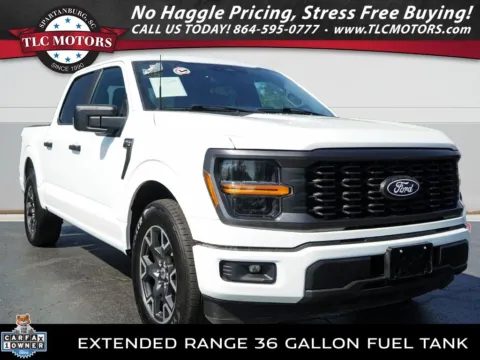 White 2024 Ford F-150 STX for sale in Moore, SC