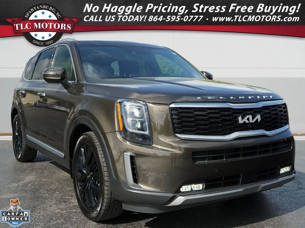 Green 2022 Kia Telluride SX for sale in Moore, SC