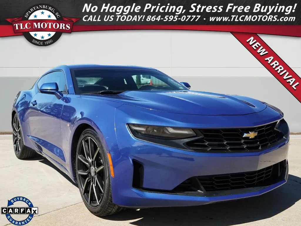 Blue 2019 Chevrolet Camaro 1LT for sale in Moore, SC