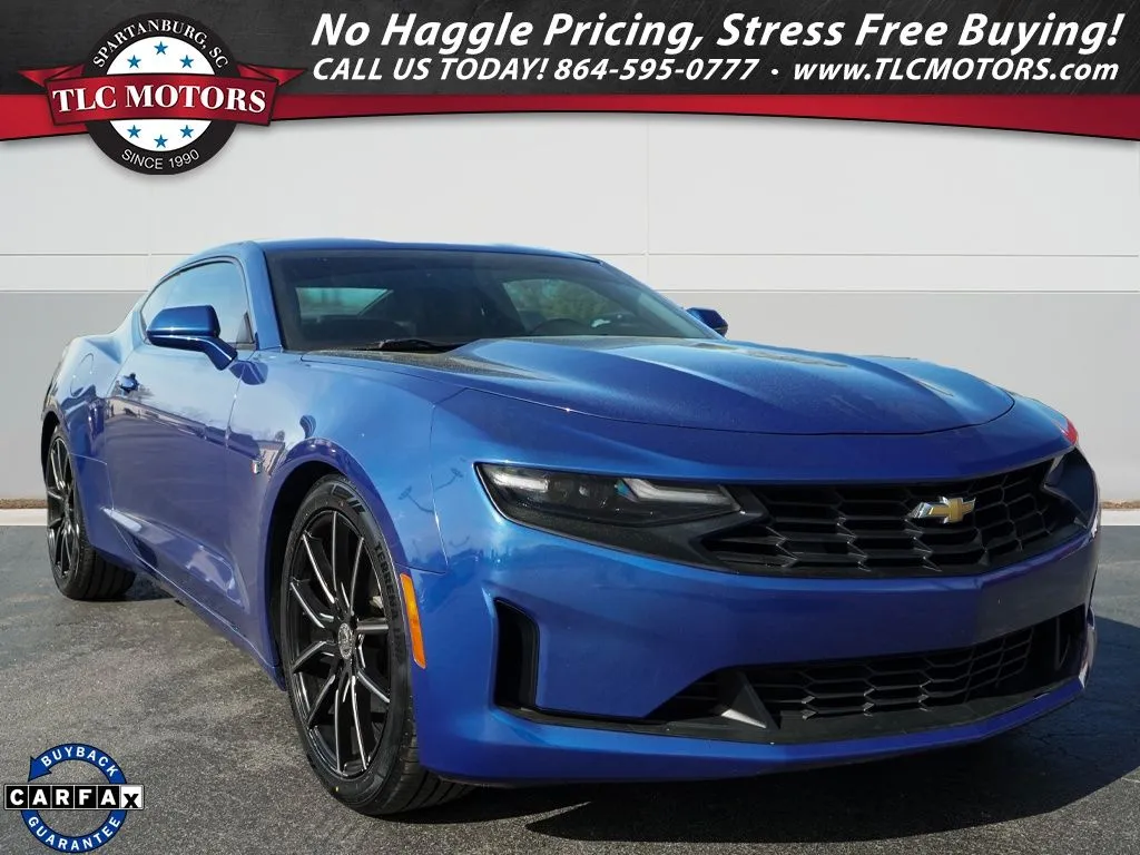 Blue 2019 Chevrolet Camaro 1LT for sale in Moore, SC