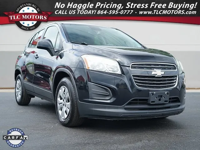 Black 2015 Chevrolet Trax LS for sale in Moore, SC