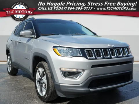 Silver 2019 Jeep Compass Limited for sale in Moore, SC