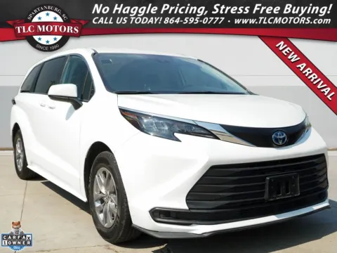 Red 2024 Toyota Sienna LE for sale in Moore, SC