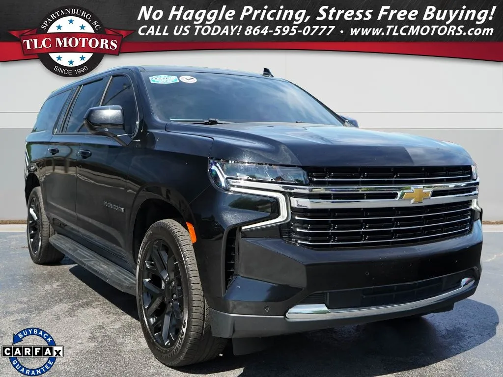 Black 2023 Chevrolet Suburban LT for sale in Moore, SC
