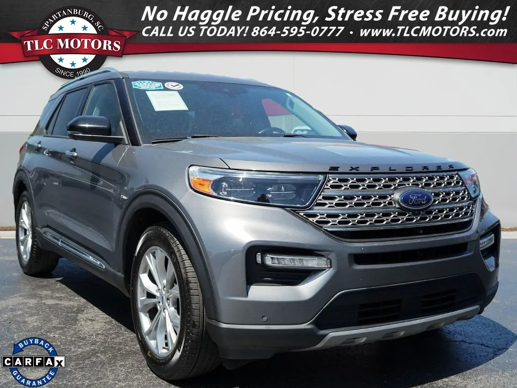 Gray 2021 Ford Explorer Limited for sale in Moore, SC
