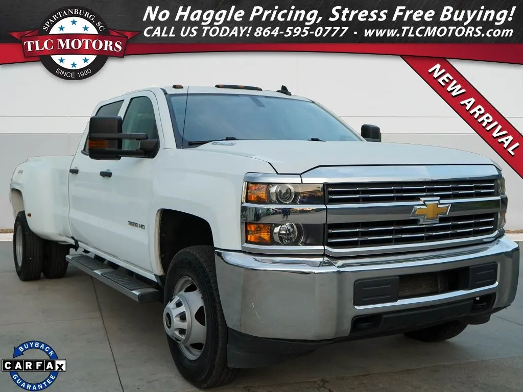 White 2016 Chevrolet Silverado 3500HD Work Truck for sale in Moore, SC