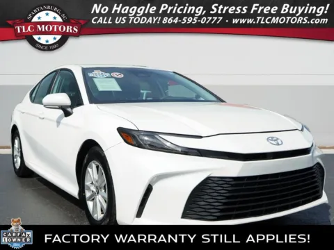 White 2025 Toyota Camry LE for sale in Moore, SC